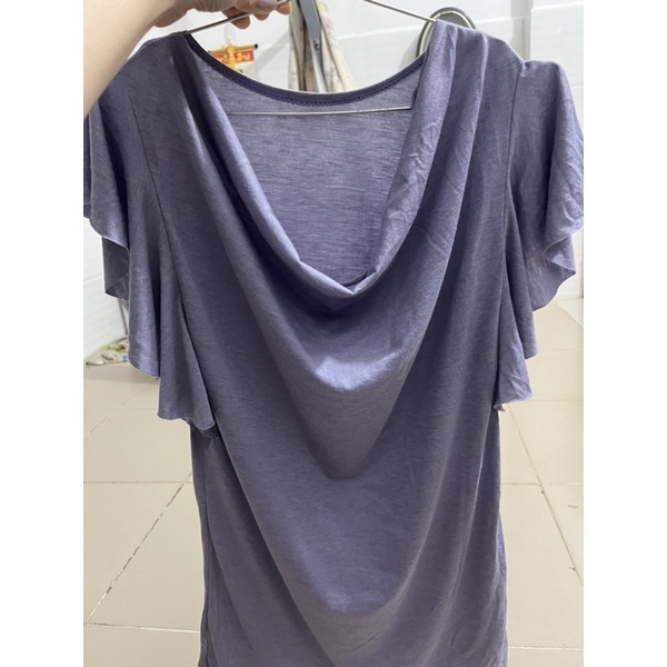 Áo Thun Kiểu Màu Tím 2nd