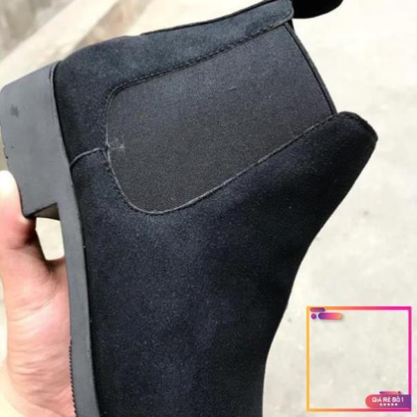 Giày boot NAM❤️FREESHIP❤️Giày Chelsea boot da lộn full HỘP, bảo hành 6 tháng, HÀNG CAO CẤP -o97  -V1