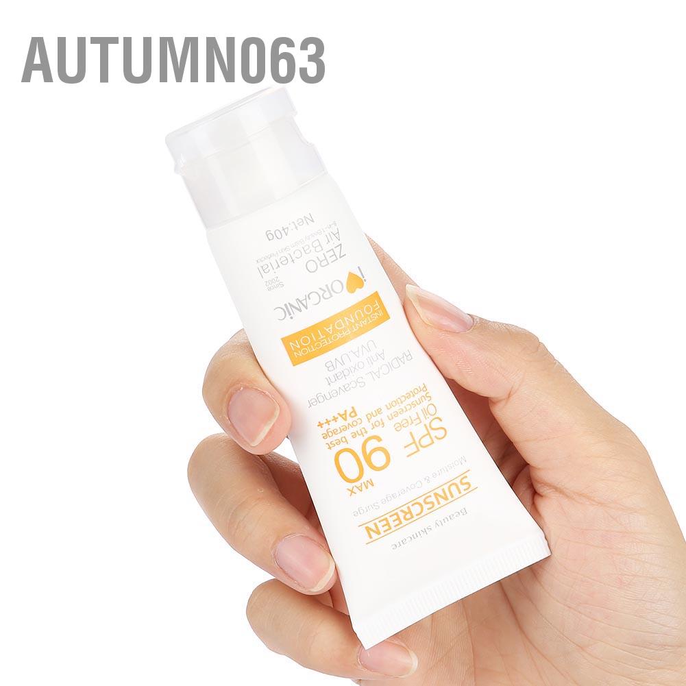[Hàng mới về] Kem chống nắng chống tia UV bảo vệ dưỡng ẩm dưỡng trắng da daSPF50 +