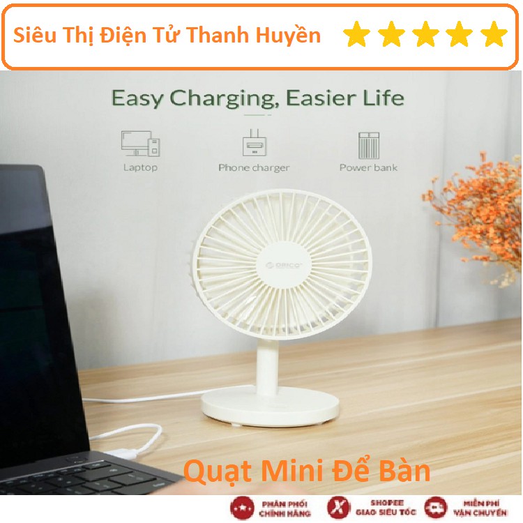 Quạt Mini Để Bàn Làm Việc Chống Ồn, Kiểu Dáng Retro, Điều Chỉnh Tốc Độ Gió, Siêu Êm Dành Cho Văn Phòng, Phòng Ngủ