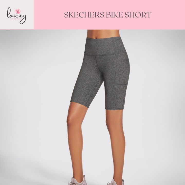 Quần tập Biker Skechers Flex co giãn có túi hông VNXK