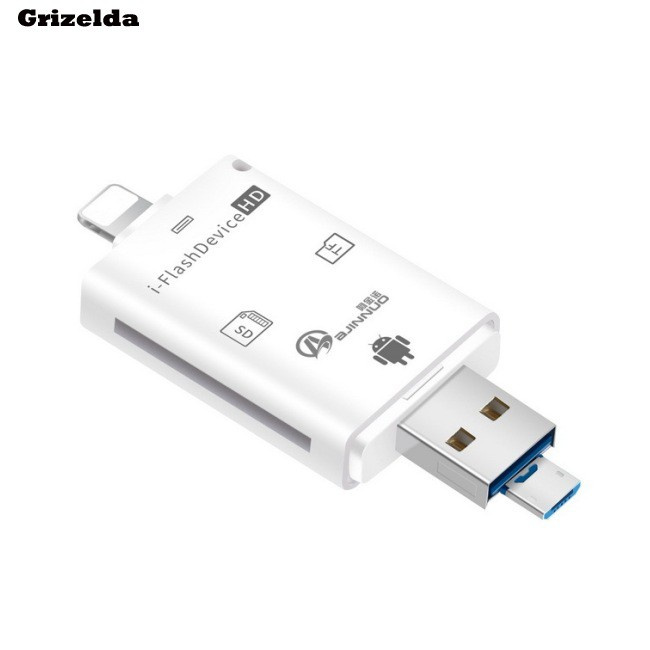Đầu Đọc Thẻ Nhớ Sd Đa Năng Cổng Micro Usb Otg Cho Điện Thoại Android | BigBuy360 - bigbuy360.vn