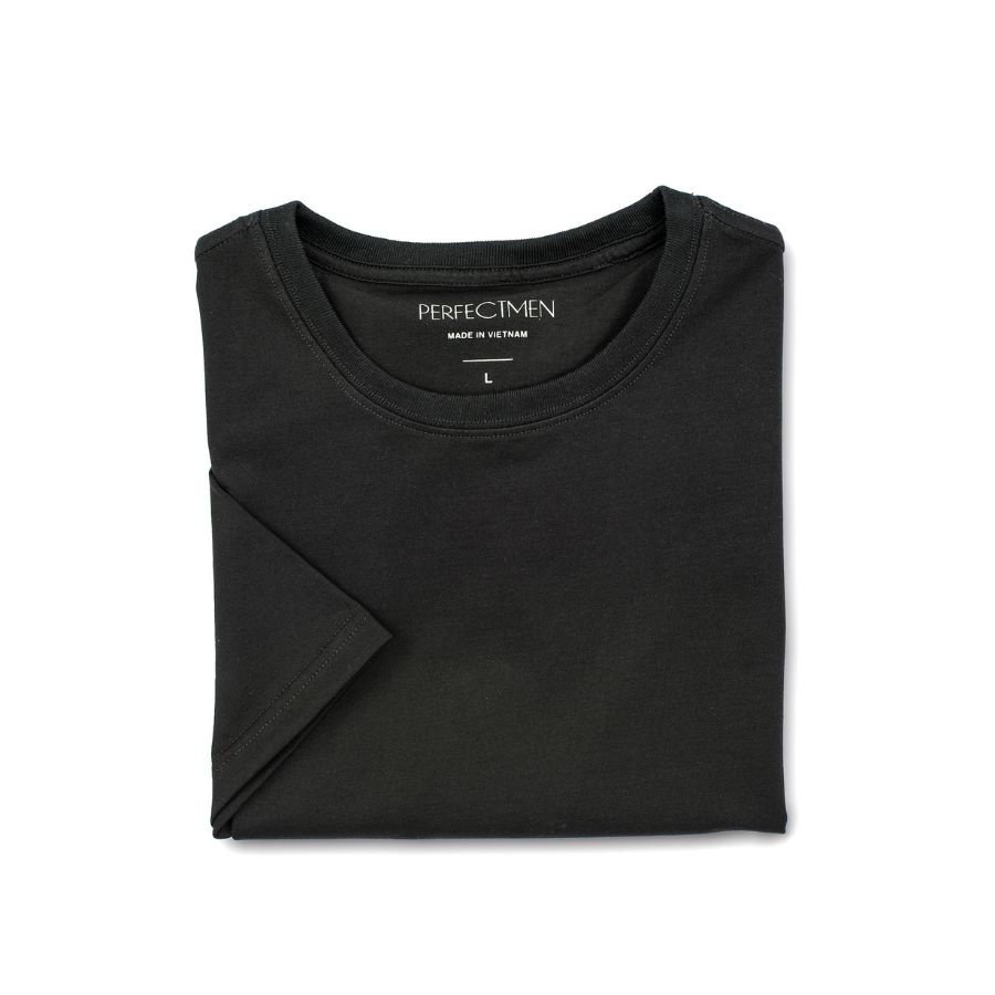 Áo thun nam cổ tròn 100% cotton PERFECTMEN phiên bản Premium 3 màu trẻ trung năng động lịch lãm