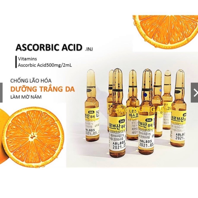 ( Tách Lẻ Ống ) Vitamic Hàn Quốc Trắng Da Đẹp Da Se Khít Lỗ Chân Lông - Dùng SPA - TMV