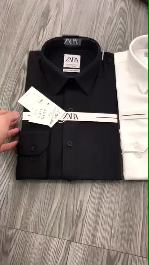 Áo Sơ Mi Nam Trơn Tay Dài GEN ALPHA ZA.RA cổ Đức, vải chéo mềm mịn hạn chế nhăn, nhiều màu, dễ mặc | BigBuy360 - bigbuy360.vn