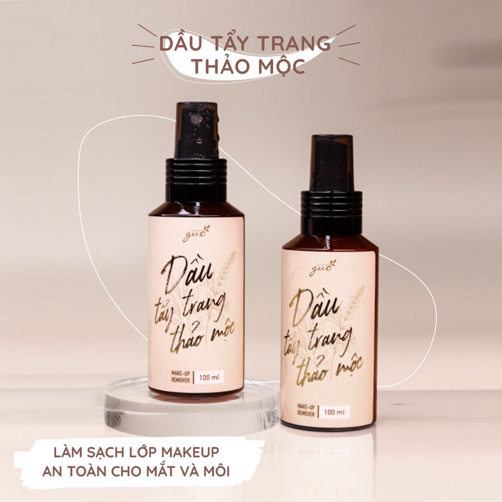 Dầu Tẩy Trang Thảo Mộc GUO - Make Up Remover 100ml