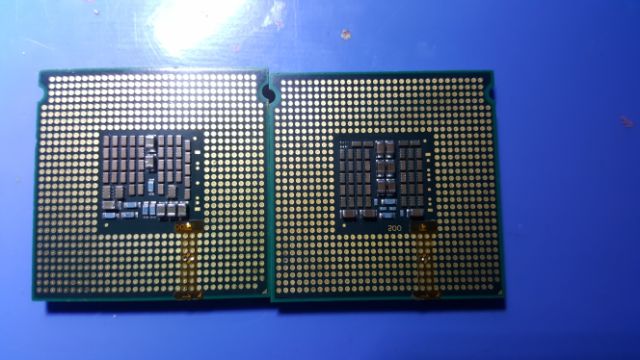 Vi xử lý XEON E5345 và E5405. Socket đã mod cho 775