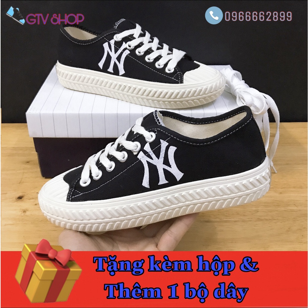 [ Full Box + Bill + Tặng 1 bộ dây lụa -  Giày thể thao nam nữ NY, LA  𝐌𝐋𝐁  , size 36-39     .