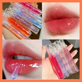 Son bóng Daimanpu có nhũ water light lip gloss - Mẫu mới