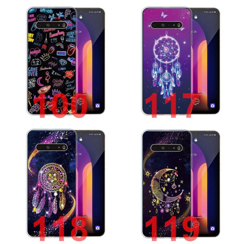 Ốp điện thoại TPU mềm trong suốt cho LG G8 ThinQ G7 G6 LG V60 ThinQ V50 V40 V30