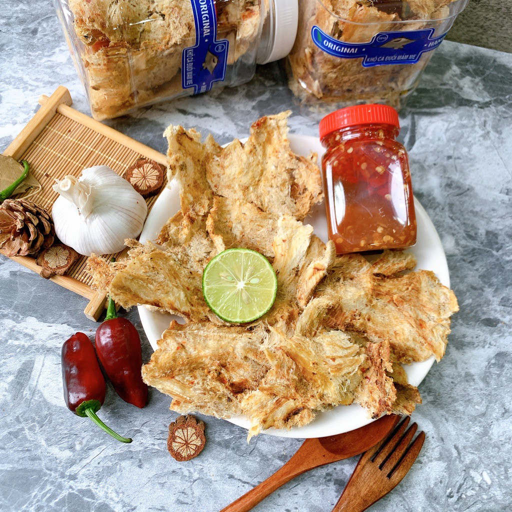 Cá đuối mắm me đặc sản Phú Quốc 350g hũ nhựa kèm sốt, TUMDUM  đồ ăn vặt HÀ NỘI | BigBuy360 - bigbuy360.vn