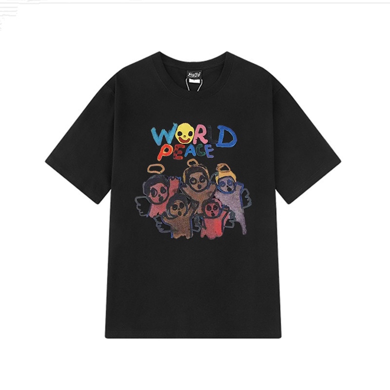 Chất Lượng Cao/Áo Thun Cotton/Áo Thun Dáng Rộng oversize In Họa Tiết Thời Trang Cho Nữ