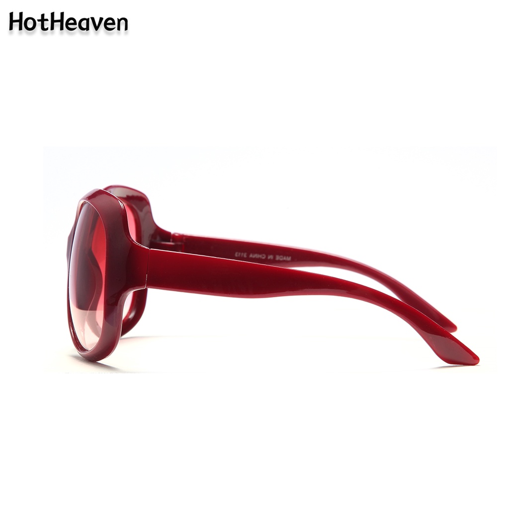 Kính Mát Gọng Oval Lớn Chống Tia UV400 Thời Trang 2 Kiểu Cho Nam &amp; Nữ