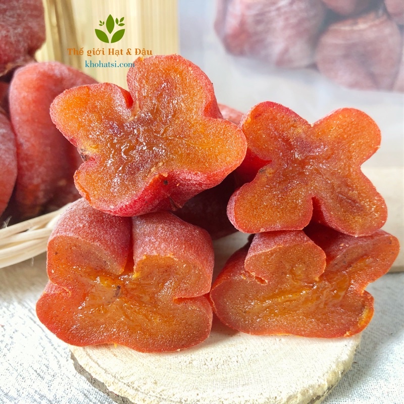 1KG Hồng Treo Gió Dẻo Ngọt Mềm Tươm Mật-Loại 1