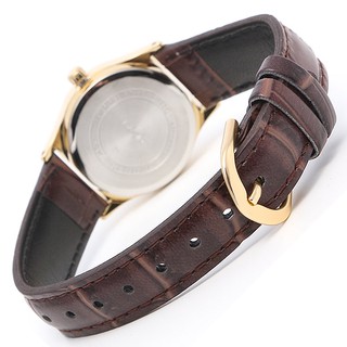 Đồng hồ kim nữ dây da Casio LTP-V006GL-9BUDF