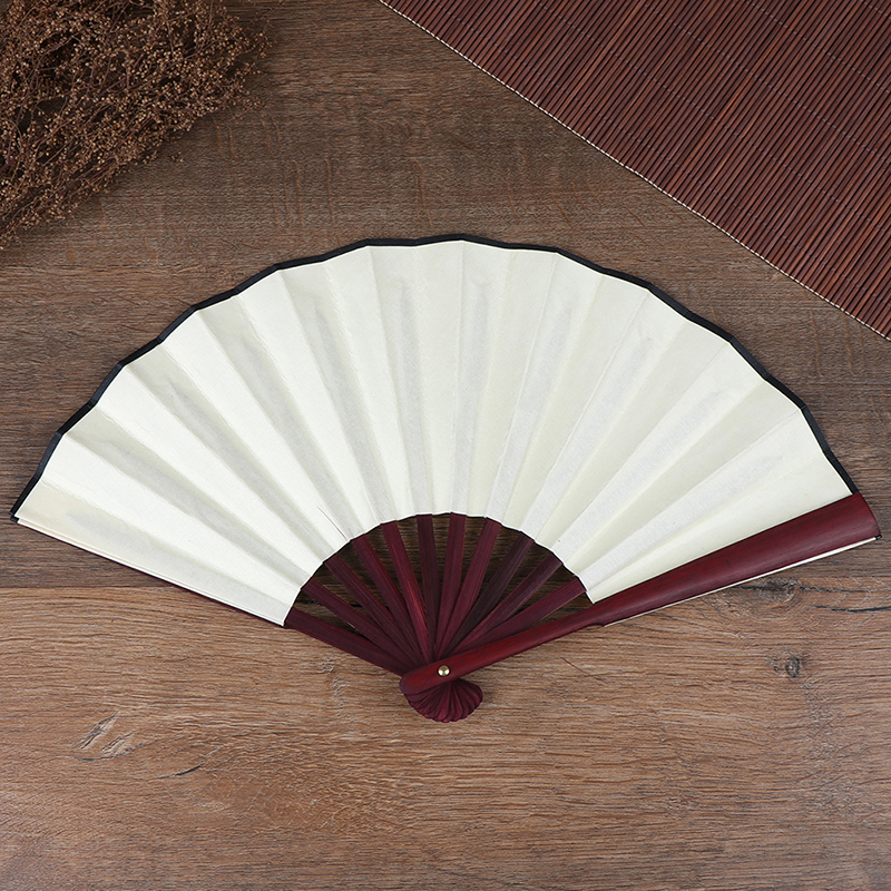 1 Dù Gấp Bằng Tre Màu Sắc Trơn Phong Cách Trung Hoa