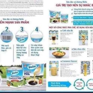 SỮA ĐẶC CÓ ĐƯỜNG HELIO 1000G (ĐỨC)