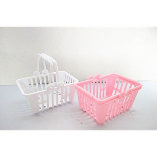 Giỏ đựng đồ mini đồ chơi mô hình cho búp bê