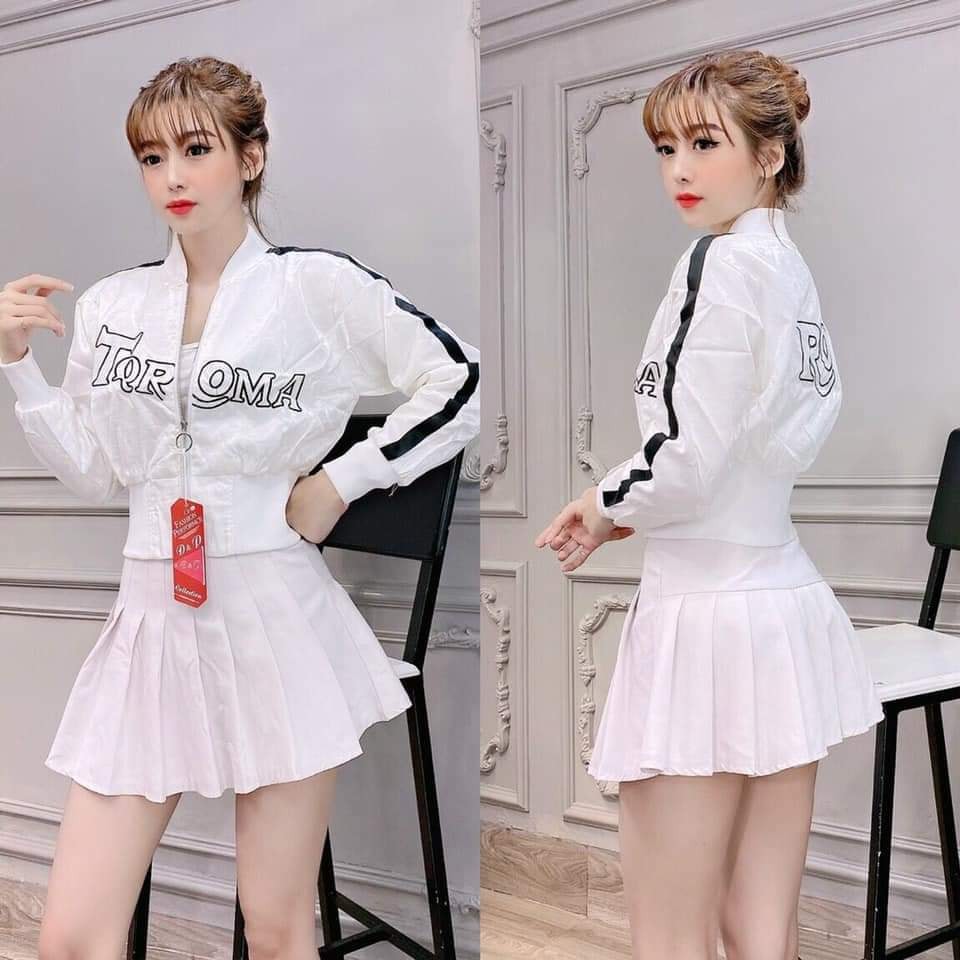 ÁO KHOÁC PHI XÀ CỪ FORM LỬNG VIỀN TAY THÊU CỰC CHUẨN NHẬP QUẢNG CHÂU