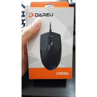 Chuột chơi game có dây dareu lm066 1000 dpi 3 phím - hàng bảo hành 24 tháng