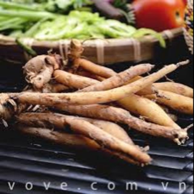 Củ Ngãi bún nấu nước lèo Cà Mau