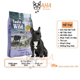 Thức Ăn Cho Chó Bull Pháp, Taste Of The Wild Bao 2kg - Thức Ăn Cho Chó, Vị Thịt Cừu, Trái Cây Rau Củ Quả