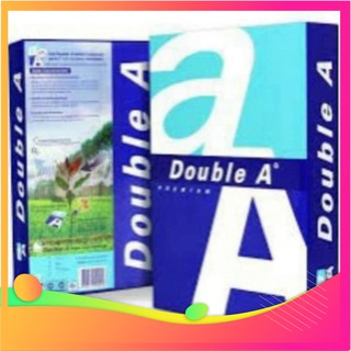 1 gam giấy A4 DOUBLE A định lượng 70. tesq