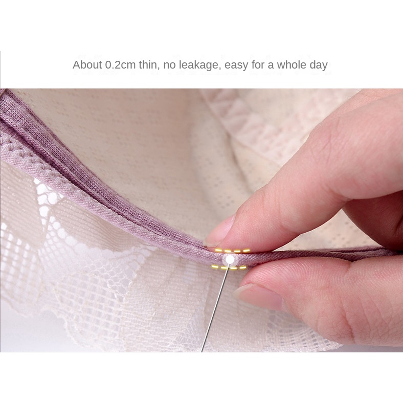 Plus Áo Lót Nâng Ngực Không Gọng Phối Ren Mỏng Nâng Ngực Size Lớn Phong Cách Thái Lan