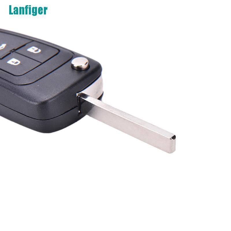 Vỏ Bọc Chìa Khóa Điều Khiển Từ Xa 3 Nút Gấp Được Cho Chevrolet