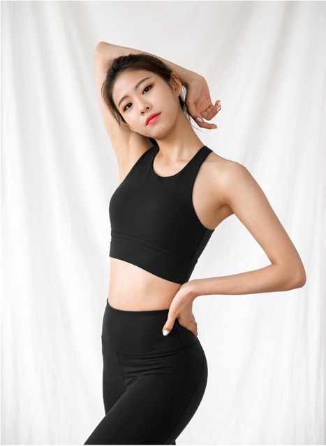 Set bra dây chéo cao cấp tập gym,yoga và thể thao