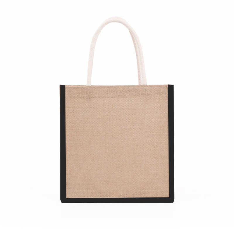 Túi Tote Mua Sắm Bằng Sợi Đay Cỡ Lớn Có Tay Cầm Có Thể Tái Sử