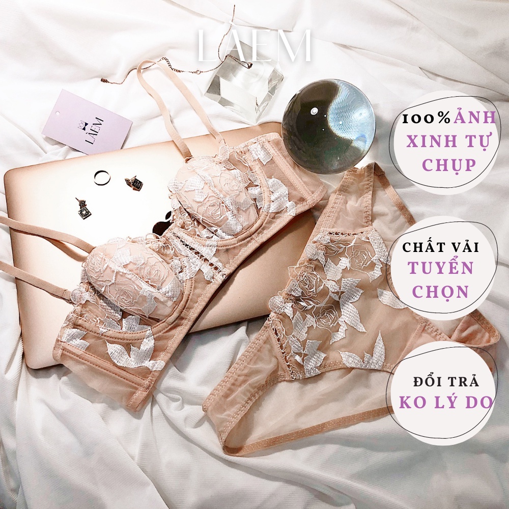 Set Nội Y Thiết Kế Gợi Cảm Cao Cấp LILA by LÀEM (Cam kết đồ thật đẹp hơn ảnh)