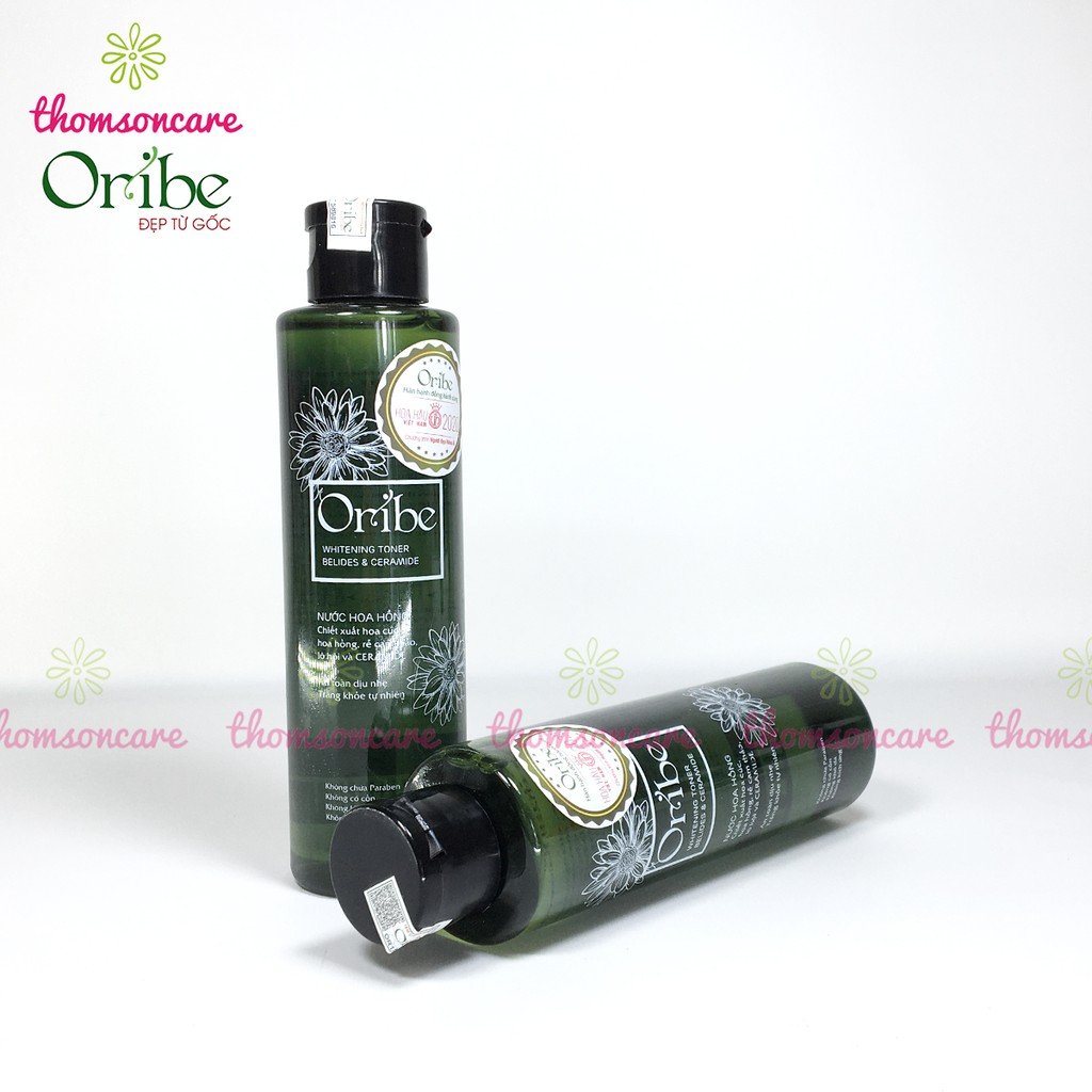 Nước hoa hồng dưỡng ẩm trắng da Oribe 150ml - Toner từ thiên nhiên, không cồn, không khô da, giảm mụn, da nhạy cảm | BigBuy360 - bigbuy360.vn