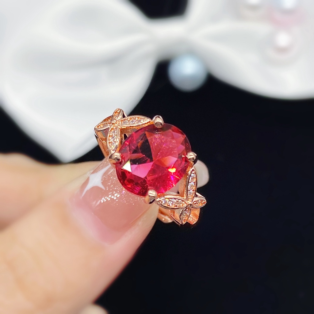 Nhẫn cưới mạ bạc 925 đính đá sang trọng kiểu dáng thời trang