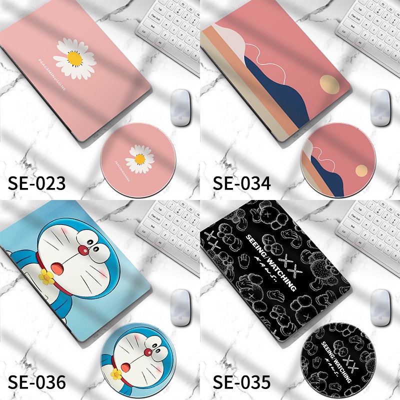 DIY laptop sticker cute waterproof and no glue 12-17 inch notebook