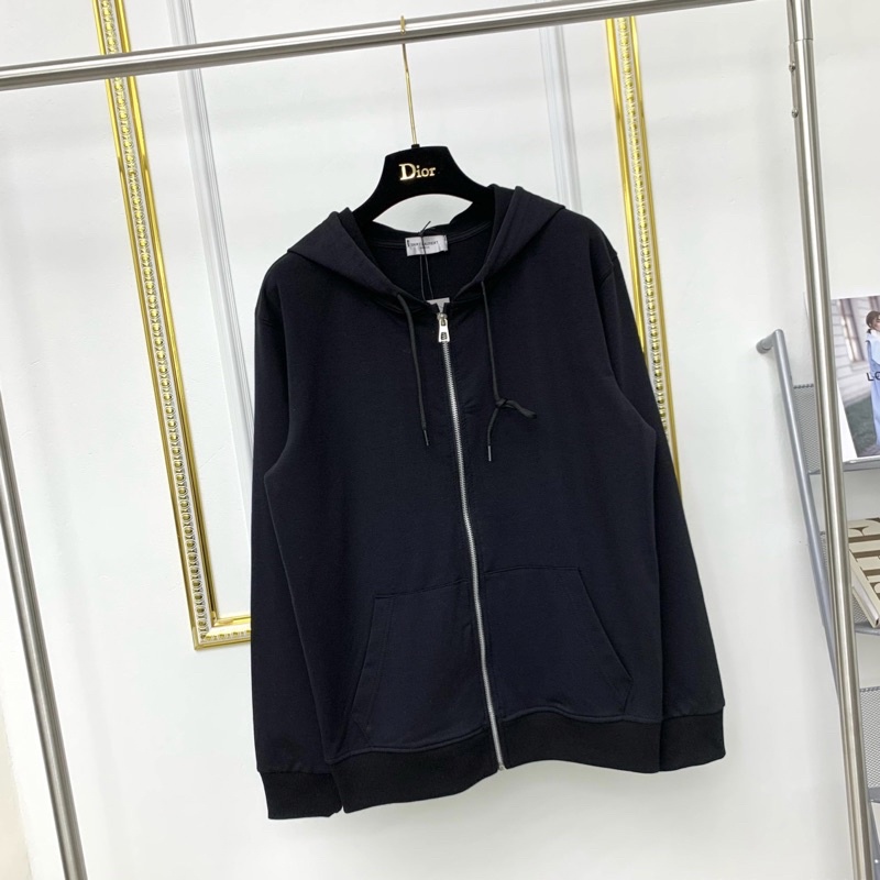 Áo Khoác Hoodie Nỉ Khoá Nam Nữ Mũ Thêu Chữ Ce.line Da Trắng Chất Nỉ Chân Cua Cực Sang