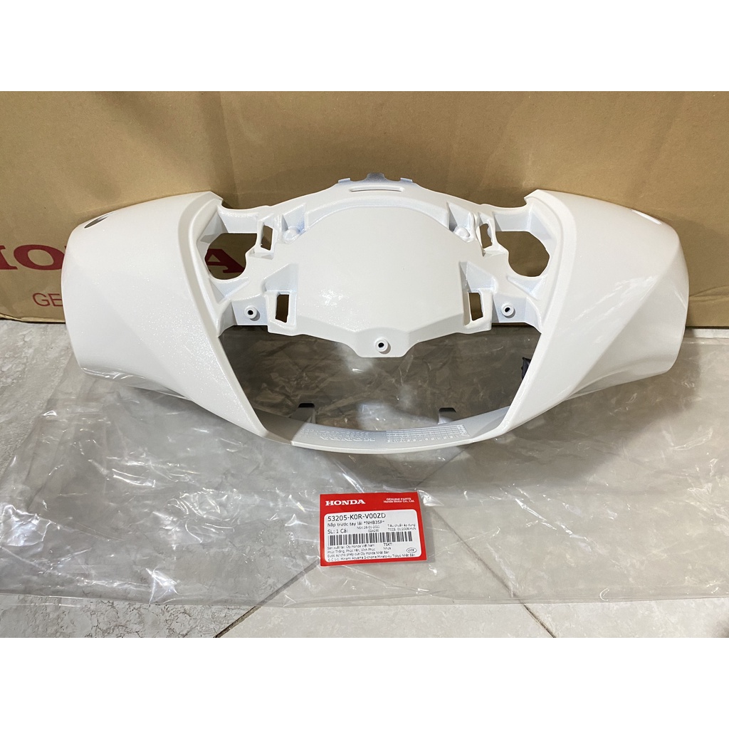Nắp trước tay lái - bàn thờ HONDA SH 125&150 năm 2020-2021-2022 màu Trắng. (53205K0RV00ZD)