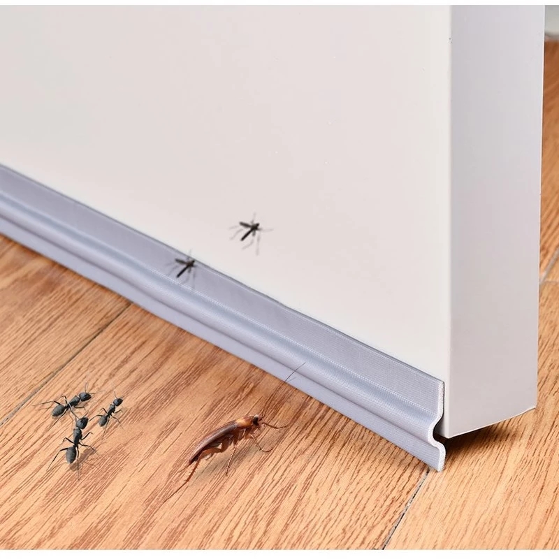 Cuộn băng keo xốp PU 2m dán khe hở cửa sổ chống gió chống bụi đa năng