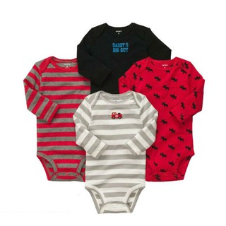 Set 4 bodysuit dài tay xuất xịn