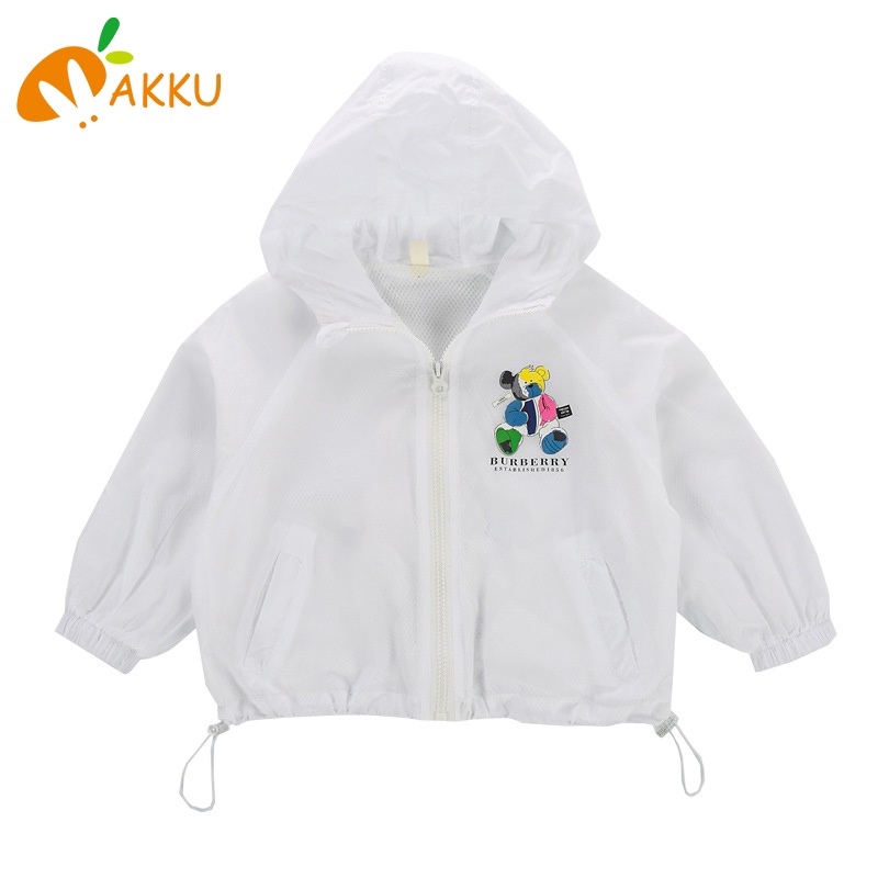 Áo Khoác Chống Nắng Màu Trơn In Hình Chuột Mickey Dễ Thương Cho Bé 4-8 Tuổi