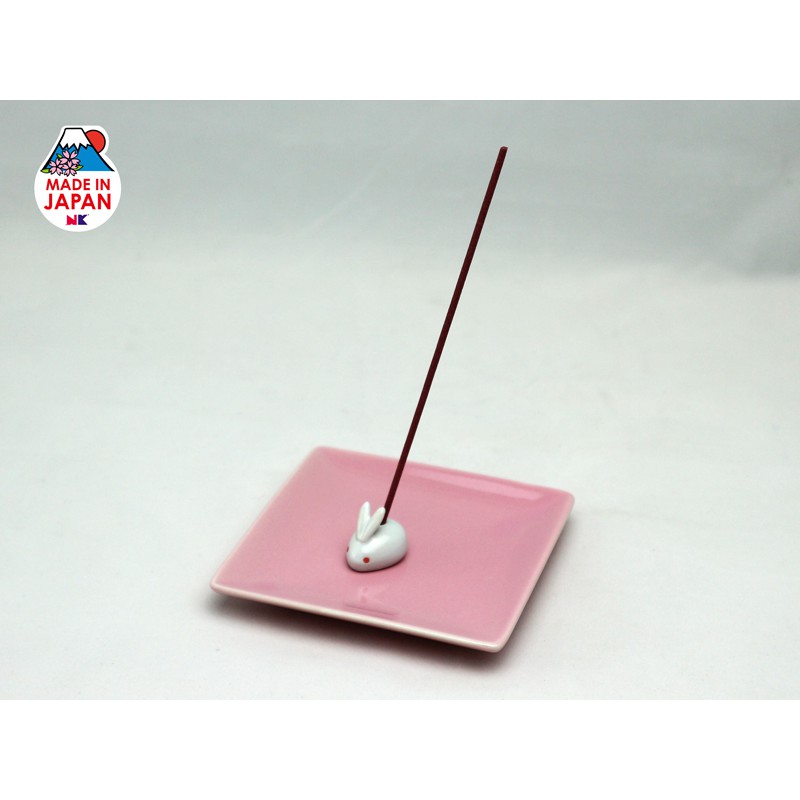 Chân đế cắm hương nhang hình thỏ hồng Nippon Kodo