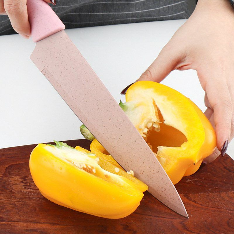 Bộ dao kéo nhà bếp 6 món tiện dụng