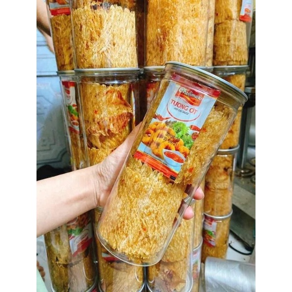 MỰC CÁN TẨM VỊ MIẾNG LỚN hộp 300gr | BigBuy360 - bigbuy360.vn