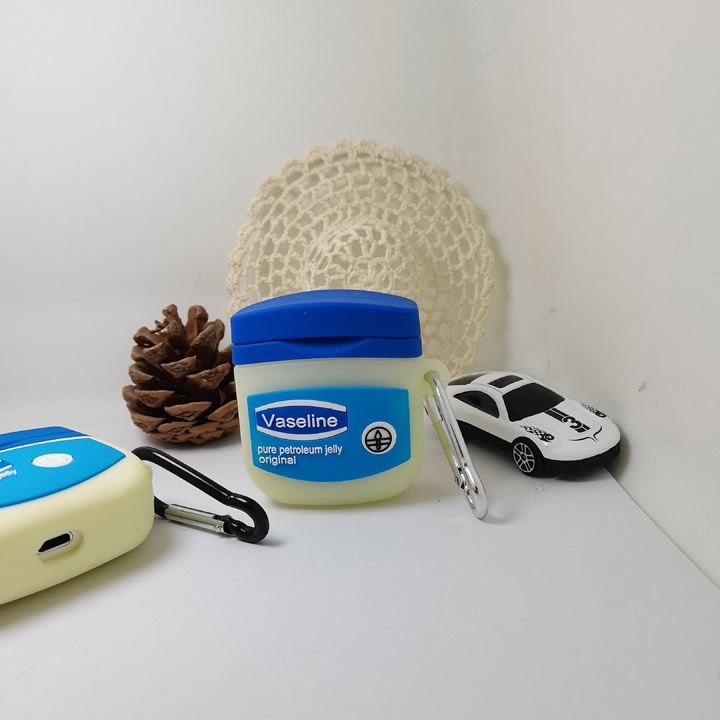 Case Airpods 1/2/Pro/3/Pro2 Lọ Vaseline, Ốp Airpods chất thôi rồi Bạn ơi - Mã TZAP332