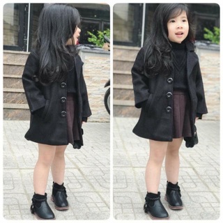 Áo khoác dạ cho bé trai bé gai