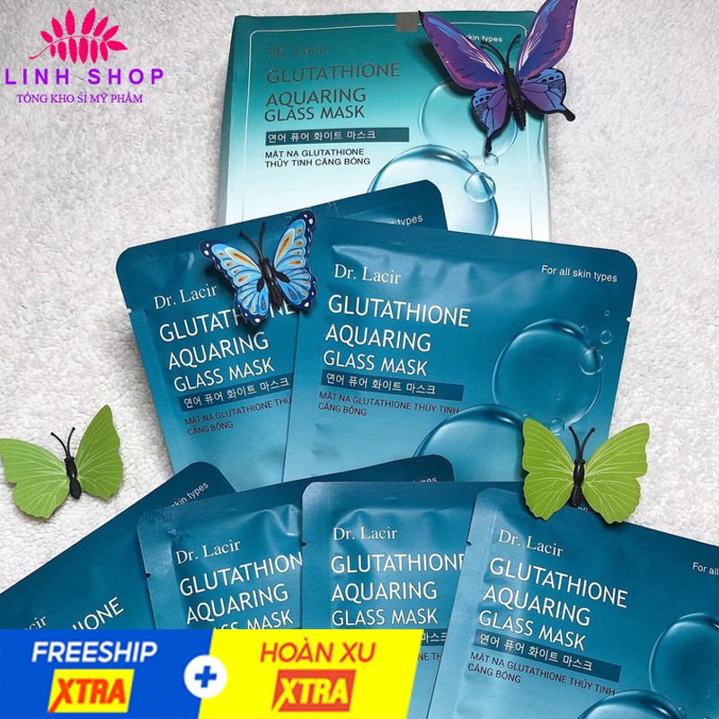Mặt Nạ Thủy Tinh Căng Bóng GLUTATHIONE Dr.Lacir | Thế Giới Skin Care