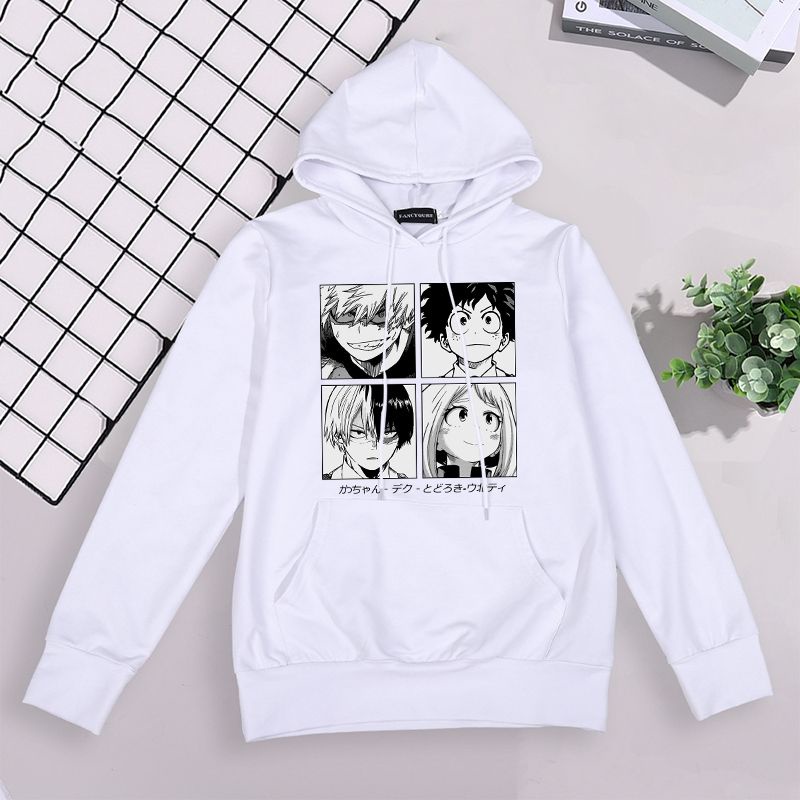 [ Hàng Loại 1] Áo Hoodie Dài Tay Anime My Hero Academia Nam Nữ Cực HOT