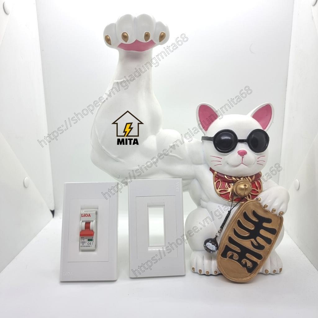 Mặt và Hộp chứa aptomat LiOA dùng cho át đơn, át đôi, át khối - MITA
