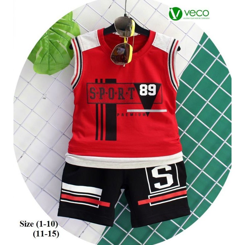 Bộ Veco Sport 89 cho bé trai
