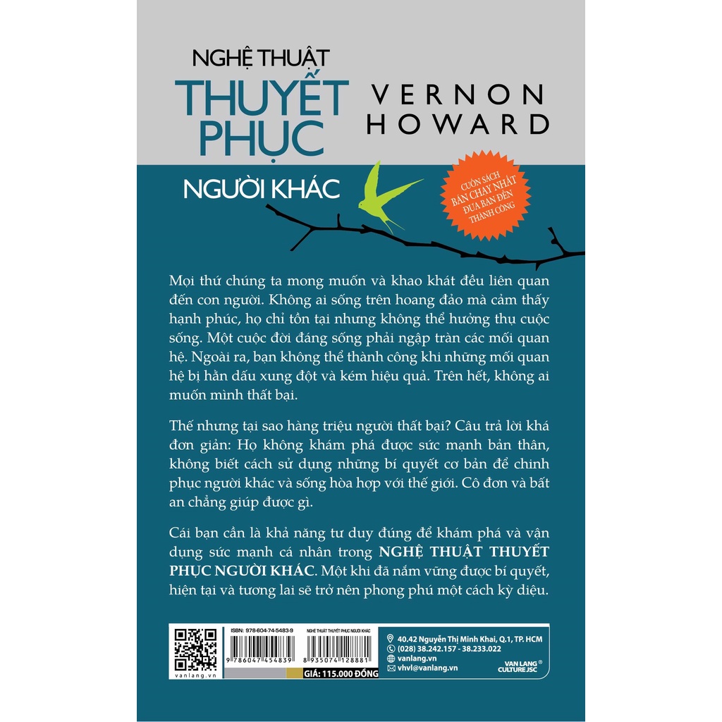 Sách Nghệ Thuật Thuyết Phục Người Khác - VLG
